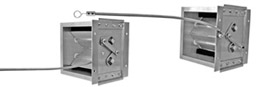 Rectangular Cable Operated Damper CODS & XCODS