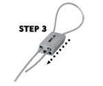 CL23 Cable Lock Step 3