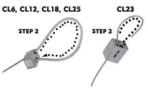 CL Cable Lock Step 2