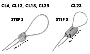 CL Cable Lock Step 3